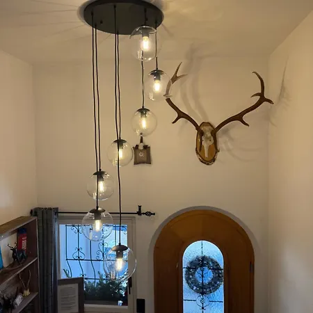 Exklusives Berg-bijou Mit Bergblick Mit Privaten Wellnessbereich Hot Tube Und Sauna -hunde Herzlich Willkommen Mit Eingezaeunten Grundstueck Prázdninový dům Scuol