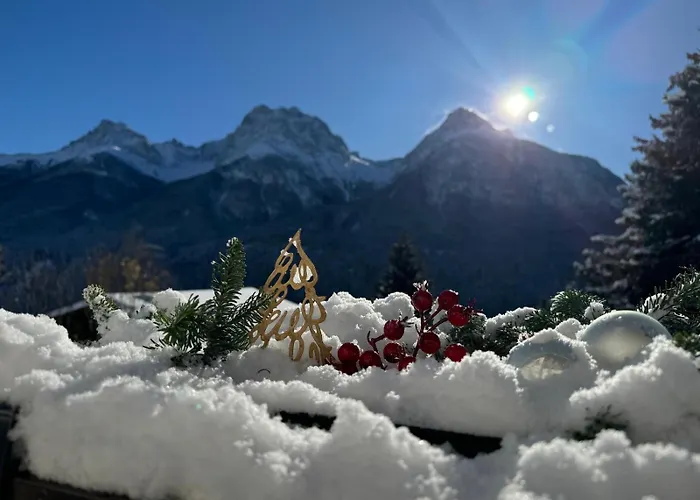 Exklusives Berg-bijou Mit Bergblick Mit Privaten Wellnessbereich Hot Tube Und Sauna -hunde Herzlich Willkommen Mit Eingezaeunten Grundstueck *