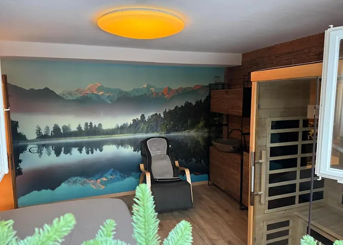 Exklusives Berg-bijou Mit Bergblick Mit Privaten Wellnessbereich Hot Tube Und Sauna -hunde Herzlich Willkommen Mit Eingezaeunten Grundstueck 別荘
