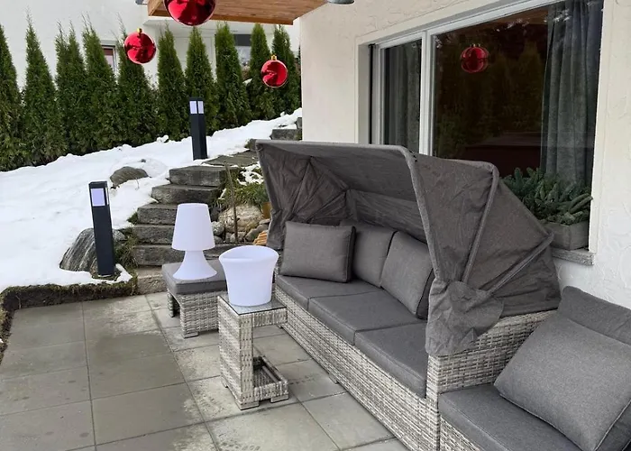 Exklusives Berg-bijou Mit Bergblick Mit Privaten Wellnessbereich Hot Tube Und Sauna -hunde Herzlich Willkommen Mit Eingezaeunten Grundstueck *