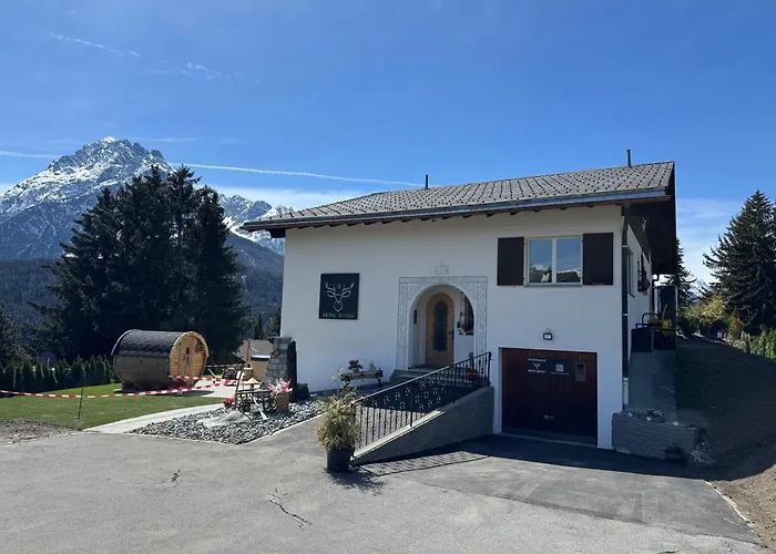 Exklusives Berg-bijou Mit Bergblick Mit Privaten Wellnessbereich Hot Tube Und Sauna -hunde Herzlich Willkommen Mit Eingezaeunten Grundstueck 別荘 *